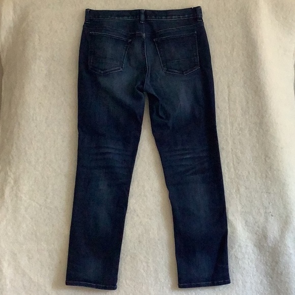 Banana Republic Travelers Men's Slim Jeans - Dark Blue - Picture 4 of 8